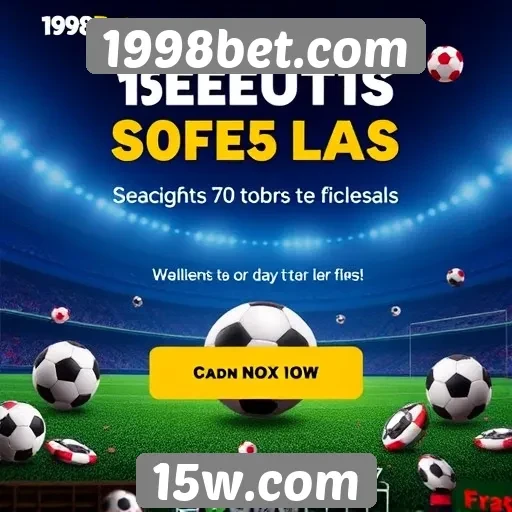 Ofertas promocionais disponíveis em 1998bet.com